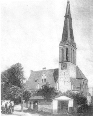 Spritzenhaus in Bornim um 1895